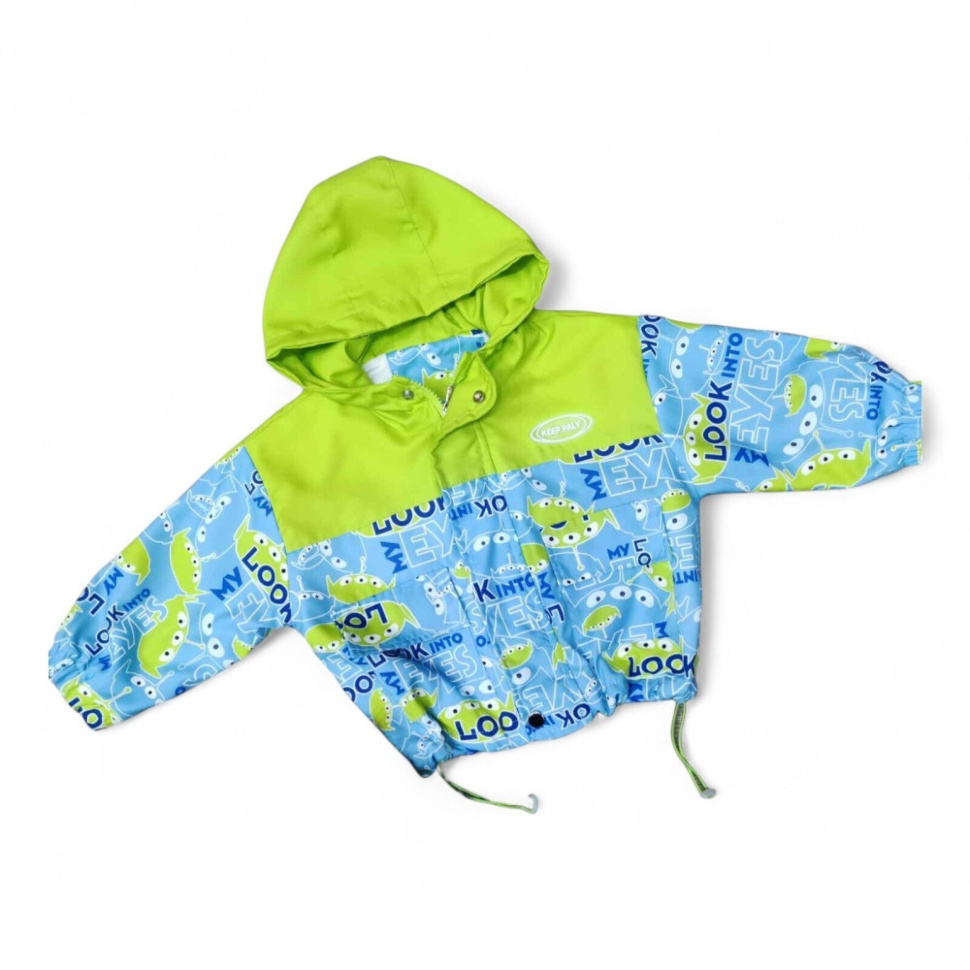Ветровка Kids-modnik 17307 салатово-блакитний