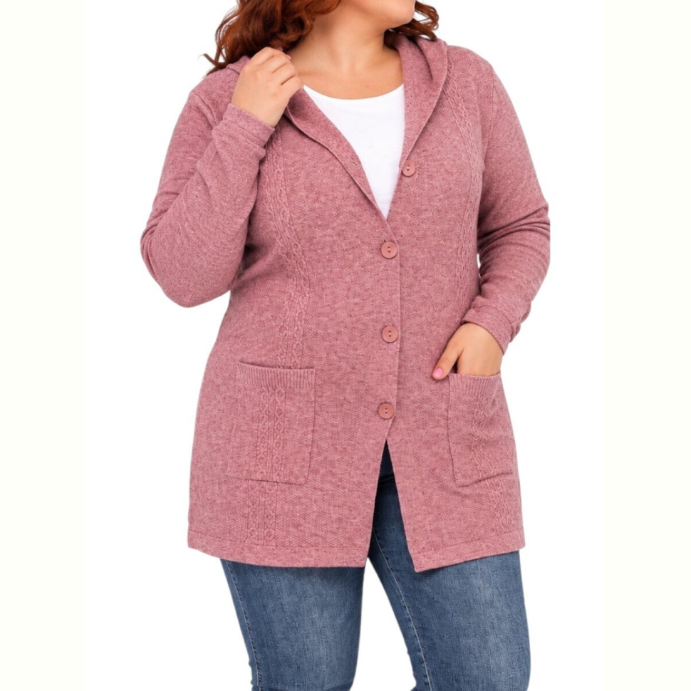 Кардиган Sport style AB255 рожевий
