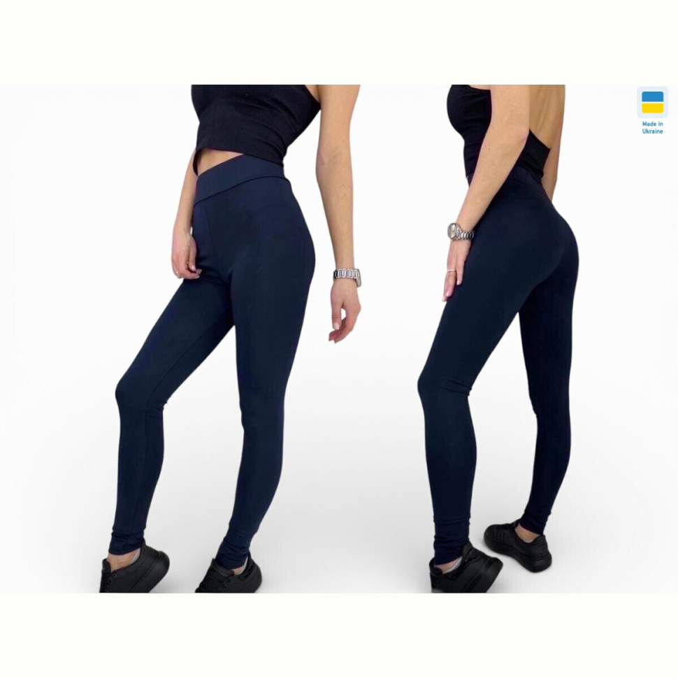 Лосины Sport style 500 т.синій