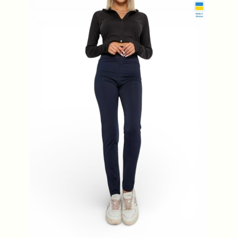 Лосины Sport style 500 т.синій