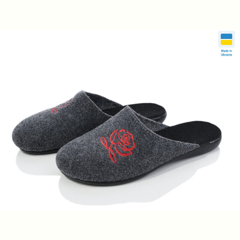 Тапки Inblue 105-3 сірий