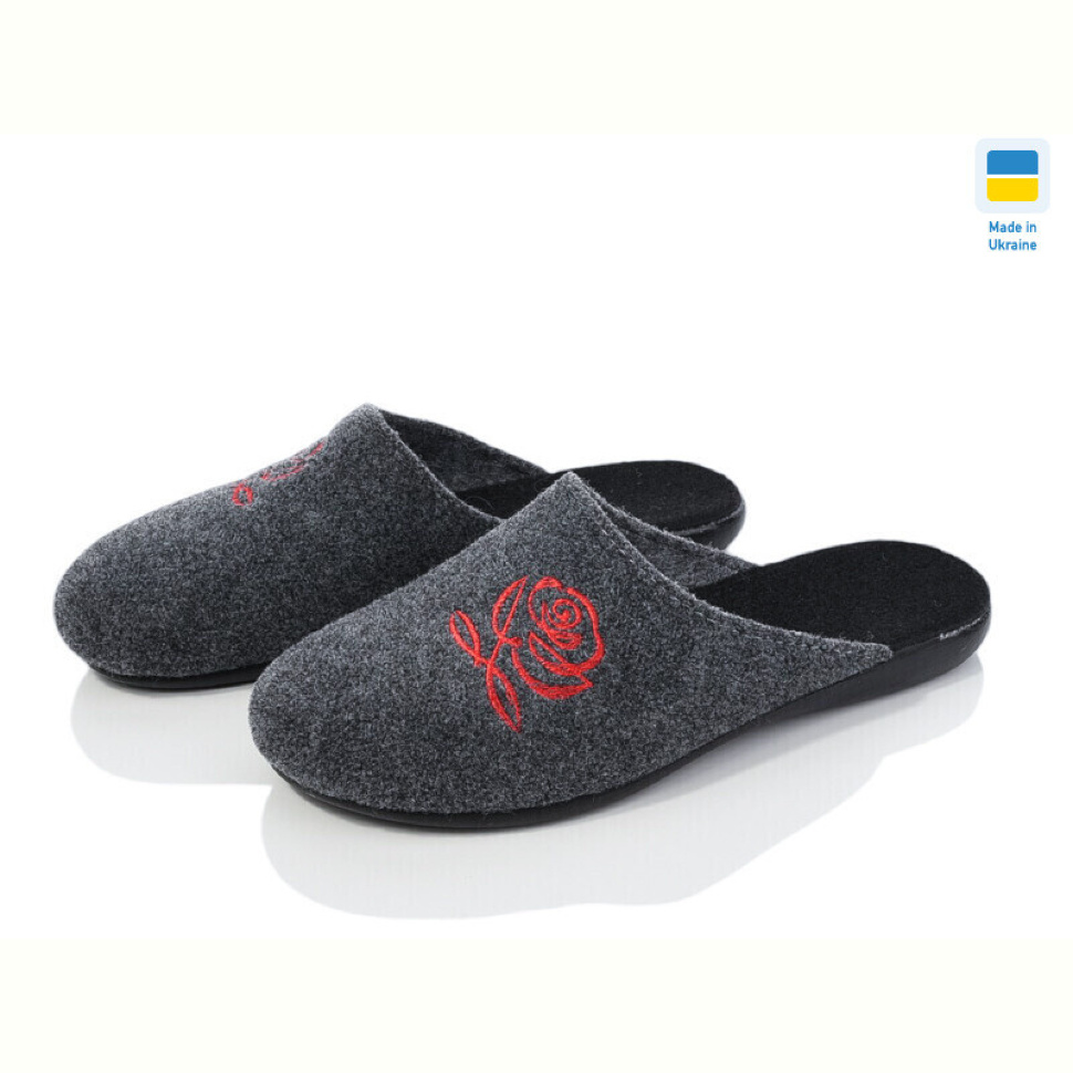 Тапки Inblue 105-3 сірий