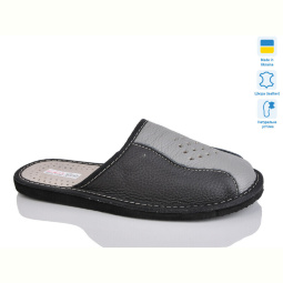 Тапки Lot Shoes Кімнатні закриті сірий