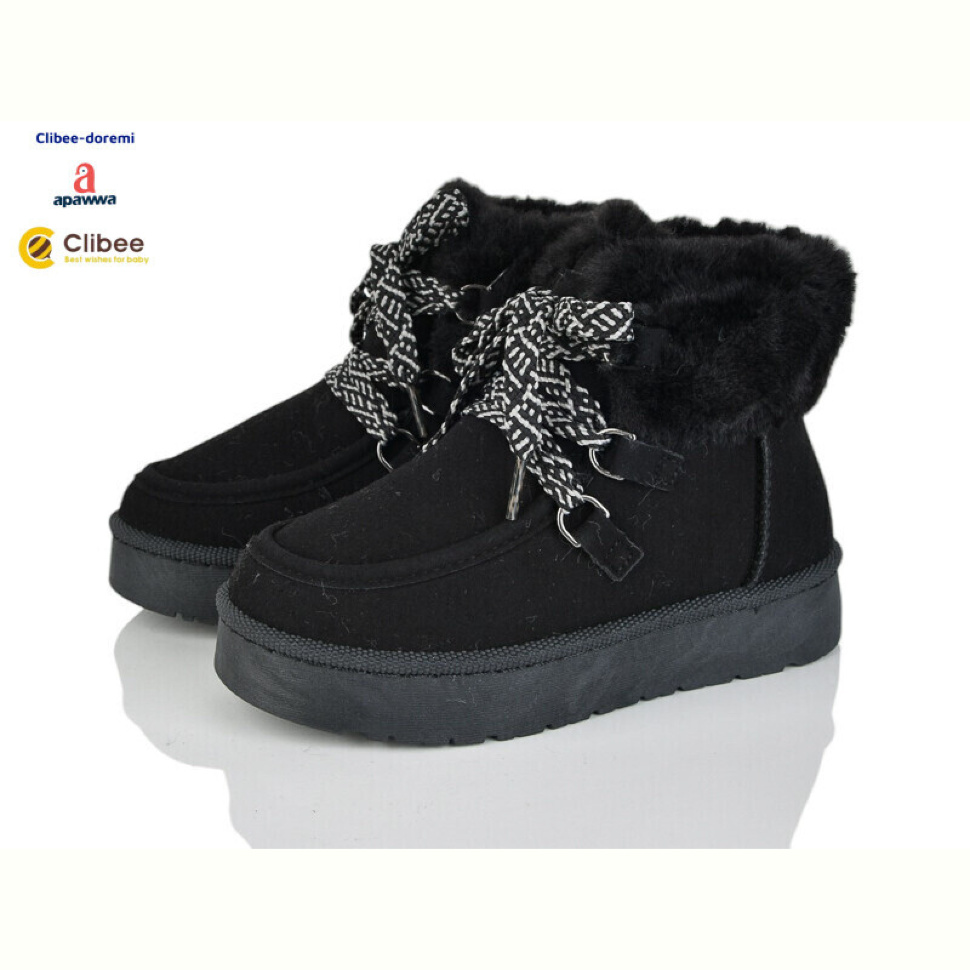 Угги Clibee-Doremi M7617 black Угги Clibee-Doremi M7617 black