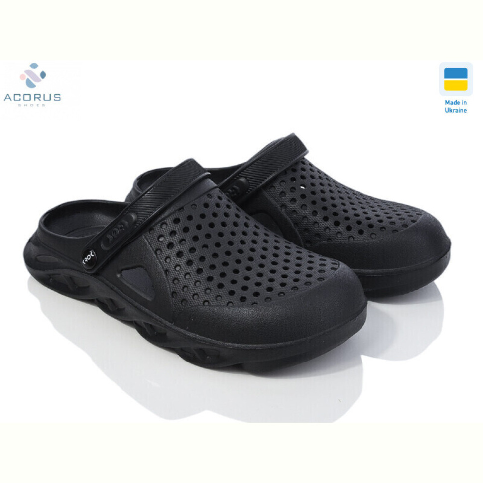 Кроксы Acorus С92 чорний