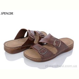 Шлепки Spencer 02 brown