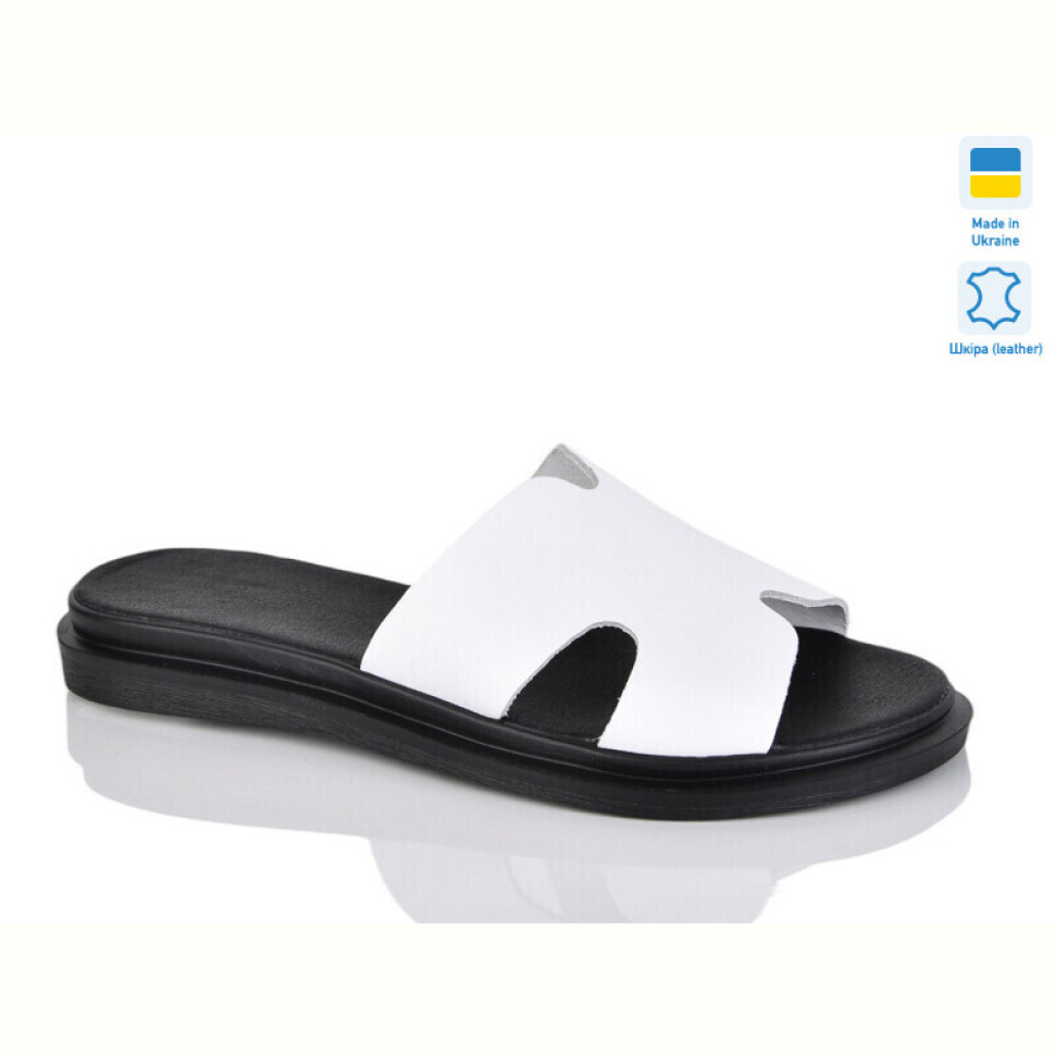 Шлепки Sali H505 білий к.