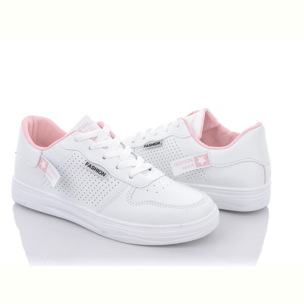 Кроссовки Violeta 176-3 white-pink