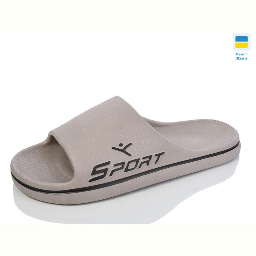 Шлепки Inblue 403 чоловічий бежевий