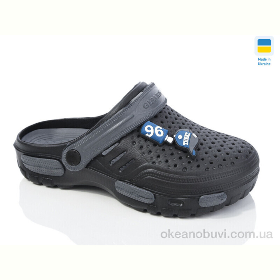 Кроксы DeMur CD48 чорний