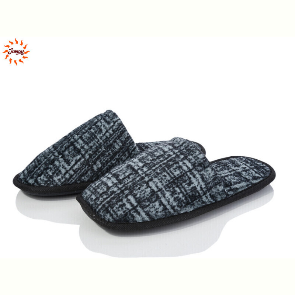 Тапки Jumay Капці чол. смужка чорні