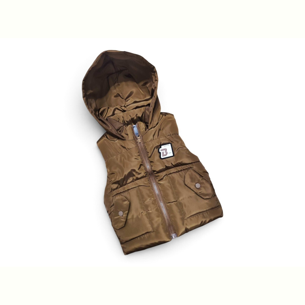 Жилетка Kids-modnik G28 коричневий