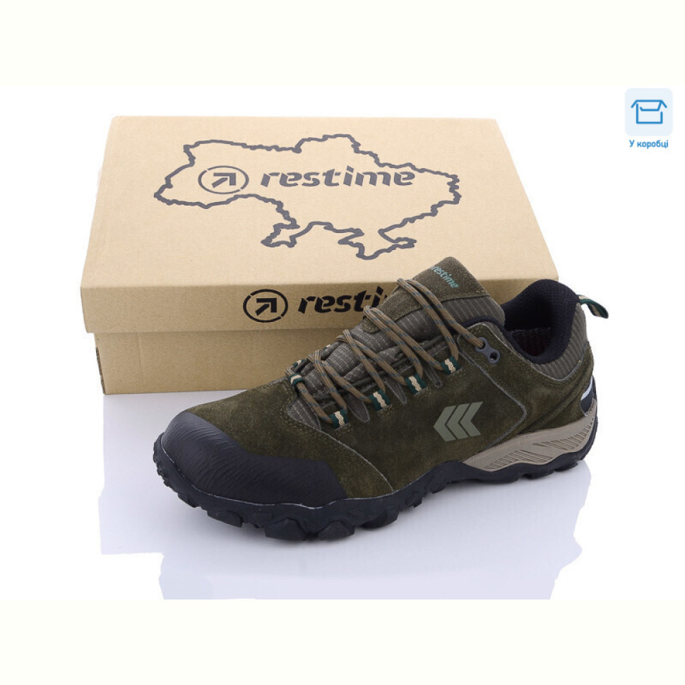 Кроссовки Restime AMB23990 khaki