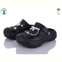 Кроксы Jose Amorales 124521 чорний