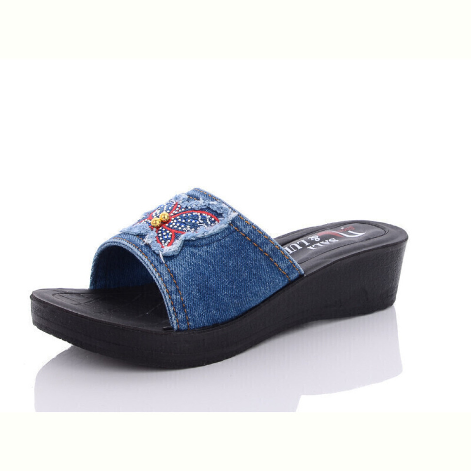 Шлепки Sali-2 70 синій