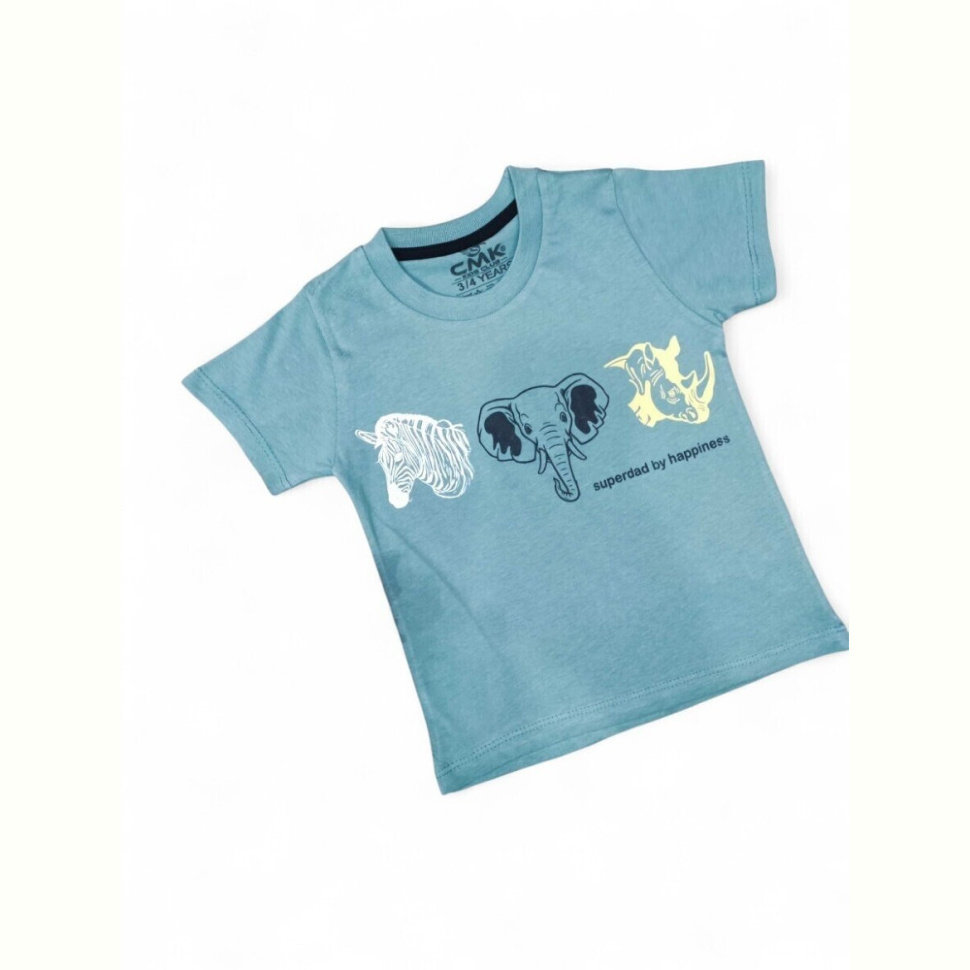 Футболка Kids-modnik 180065 бірюзовий