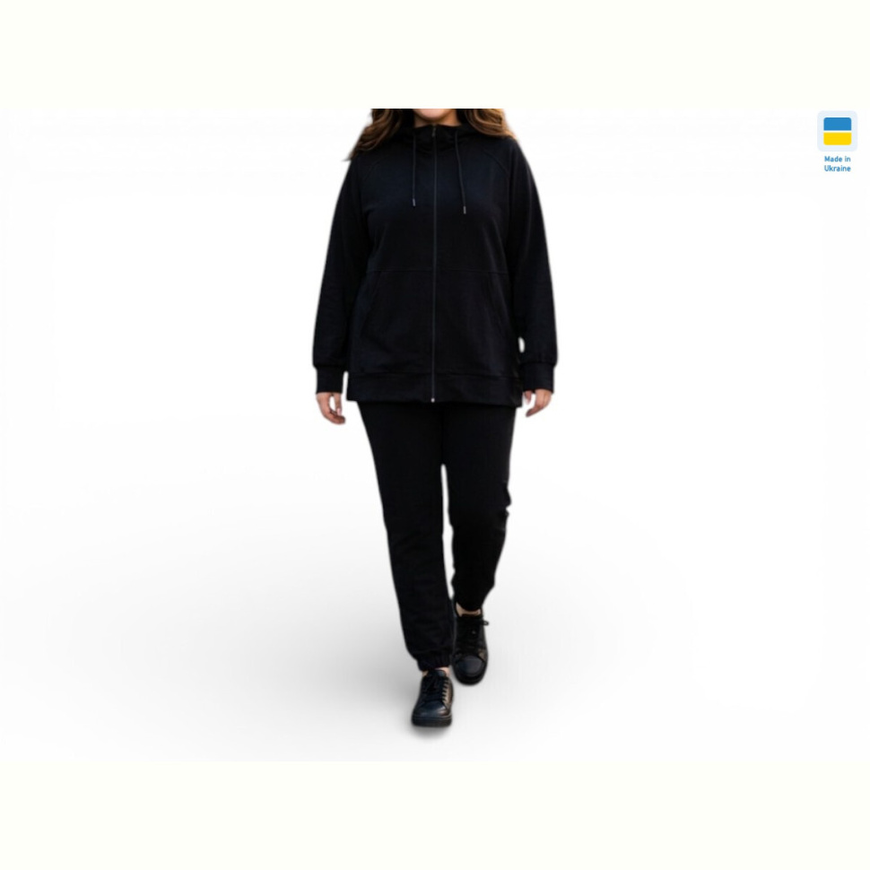 Спортивный костюм Sport style 12-1 чорний