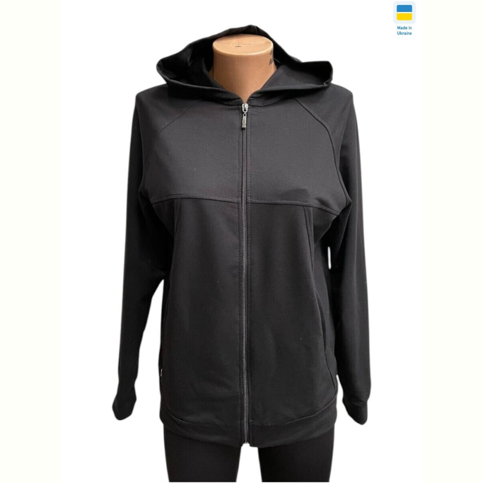 Батник Sport style 111 чорний Батник Sport style 111 чорний