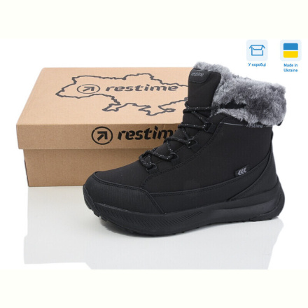 Ботинки Restime AWZ24299 black