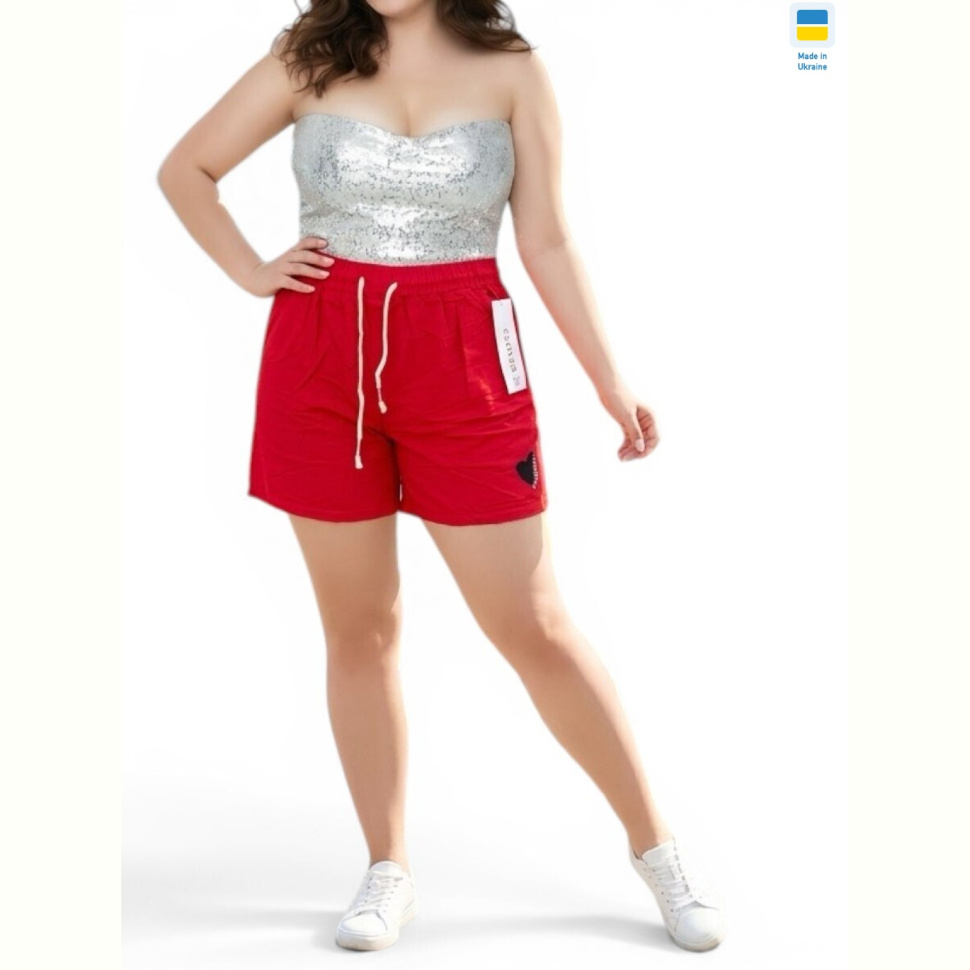Шорты Sport style 315 червоний