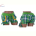 Шорты Victoria 3-10green