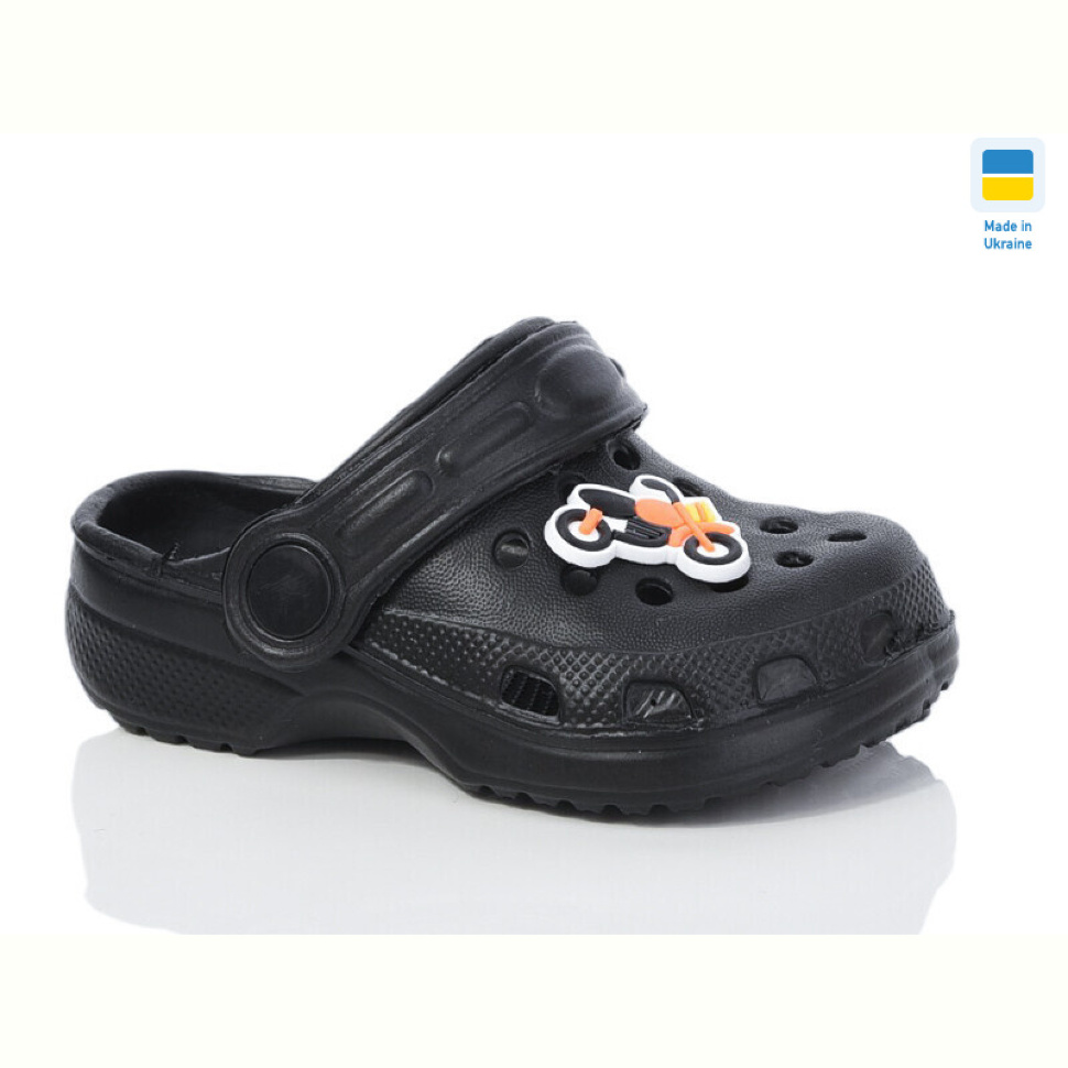 Кроксы Lot Shoes H-3 чорний