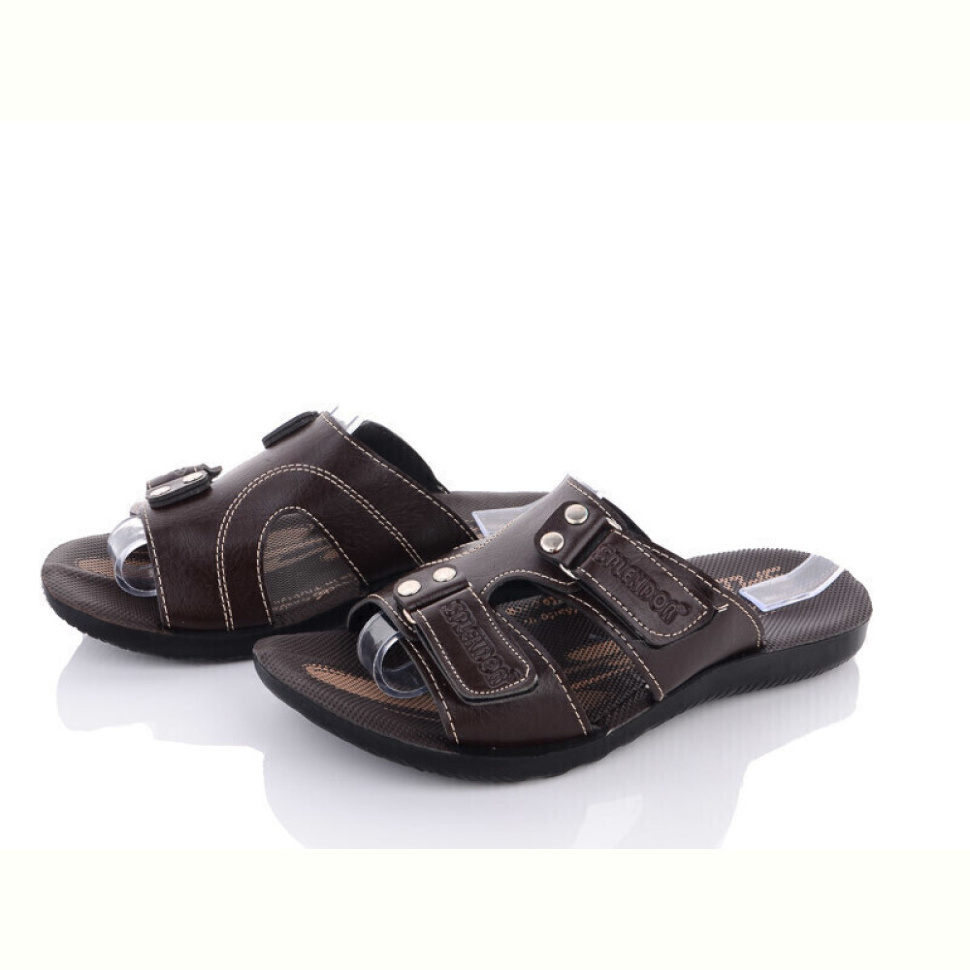 Шлепки DeMur Splinder brown