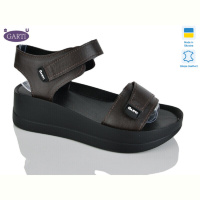 Босоножки Garti 0196 коричнева шкіра