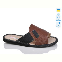 Тапки Lot Shoes Кімнатні відкриті коричневий