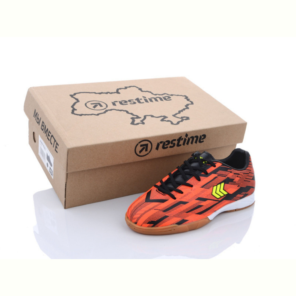Футбольная обувь Restime DDB21419 black-orange