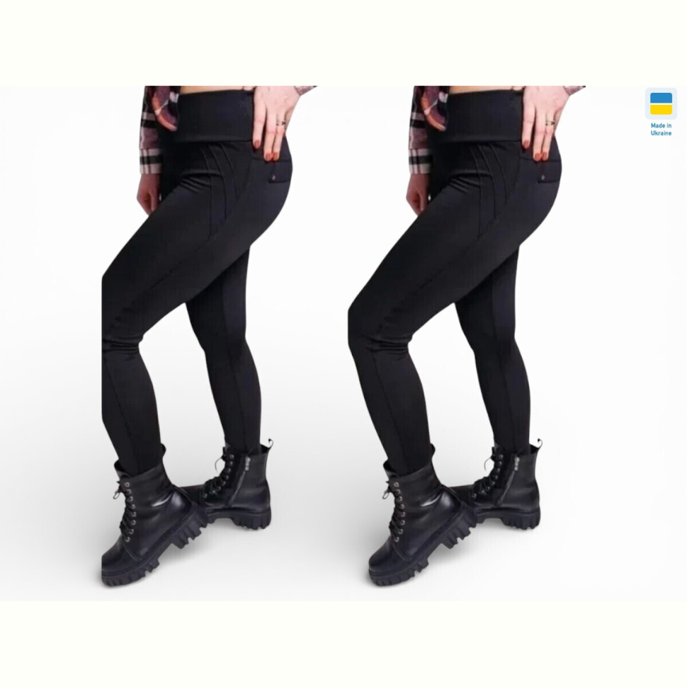 Лосины Sport style 5004 чорний XL-4XL
