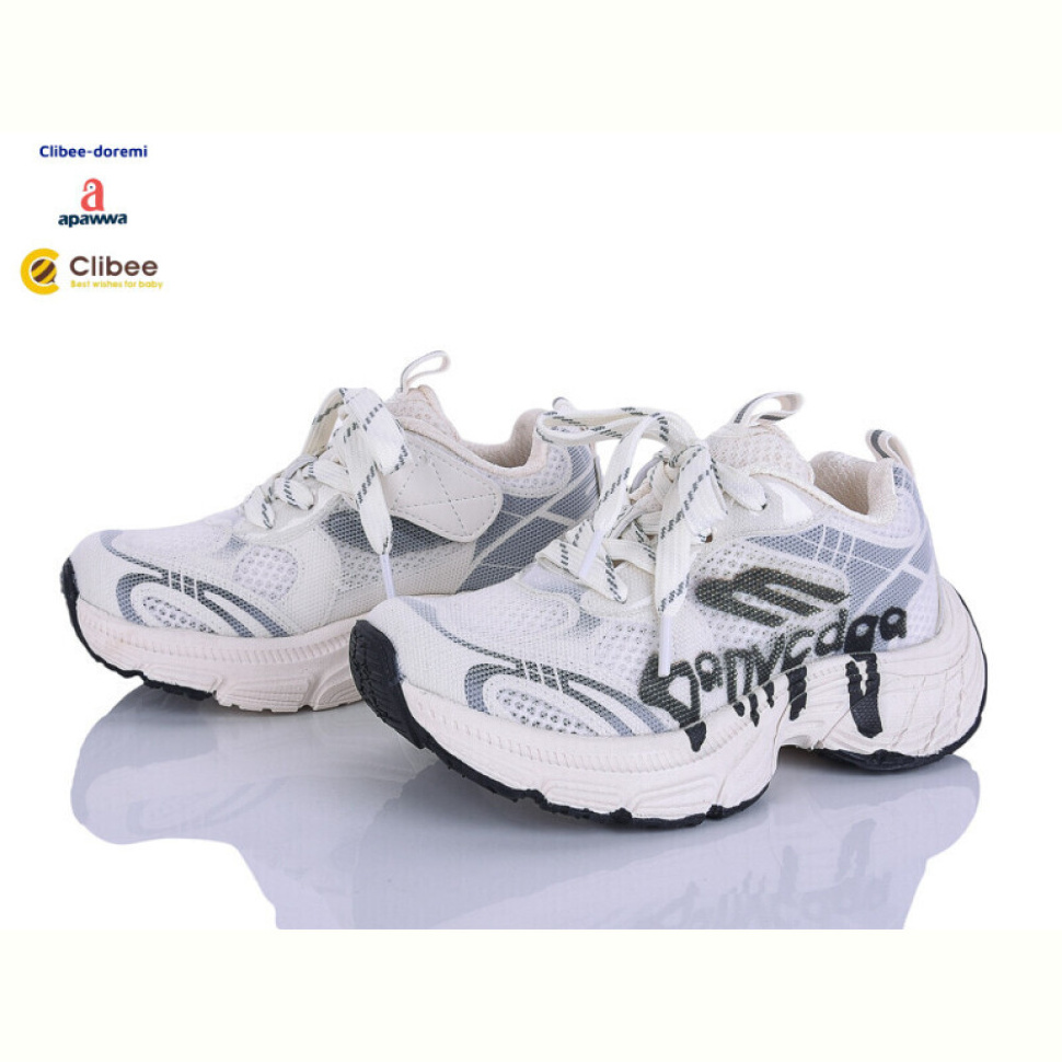 Кроссовки Clibee-Doremi AS92522-1 white-grey
