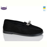 Туфли Garti 409 чорний замш