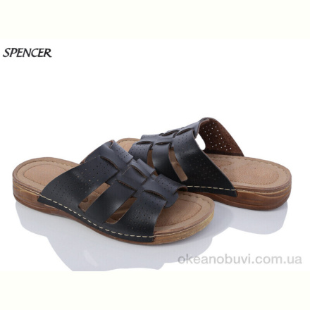 Шлепки Spencer 03 black