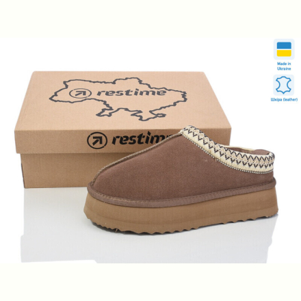 Угги Restime YWZ24459 capuccino
