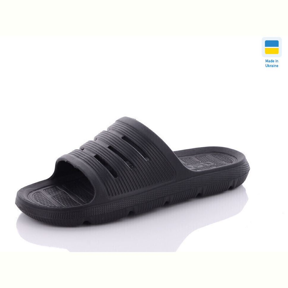 Шлепки Progress Крок Мс72 чорний