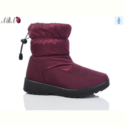 Дутики Aba D21R141 bordo