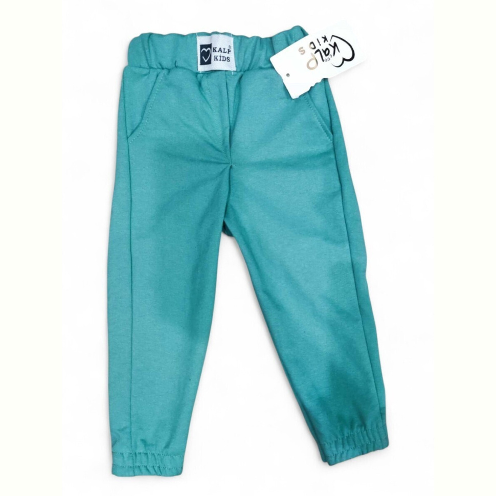 Спортивные брюки Kids-modnik 1428 зелений (8-12)