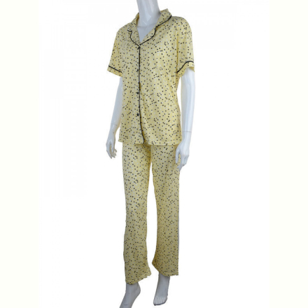 Пижама Obuvok 7142 yellow (04072)
