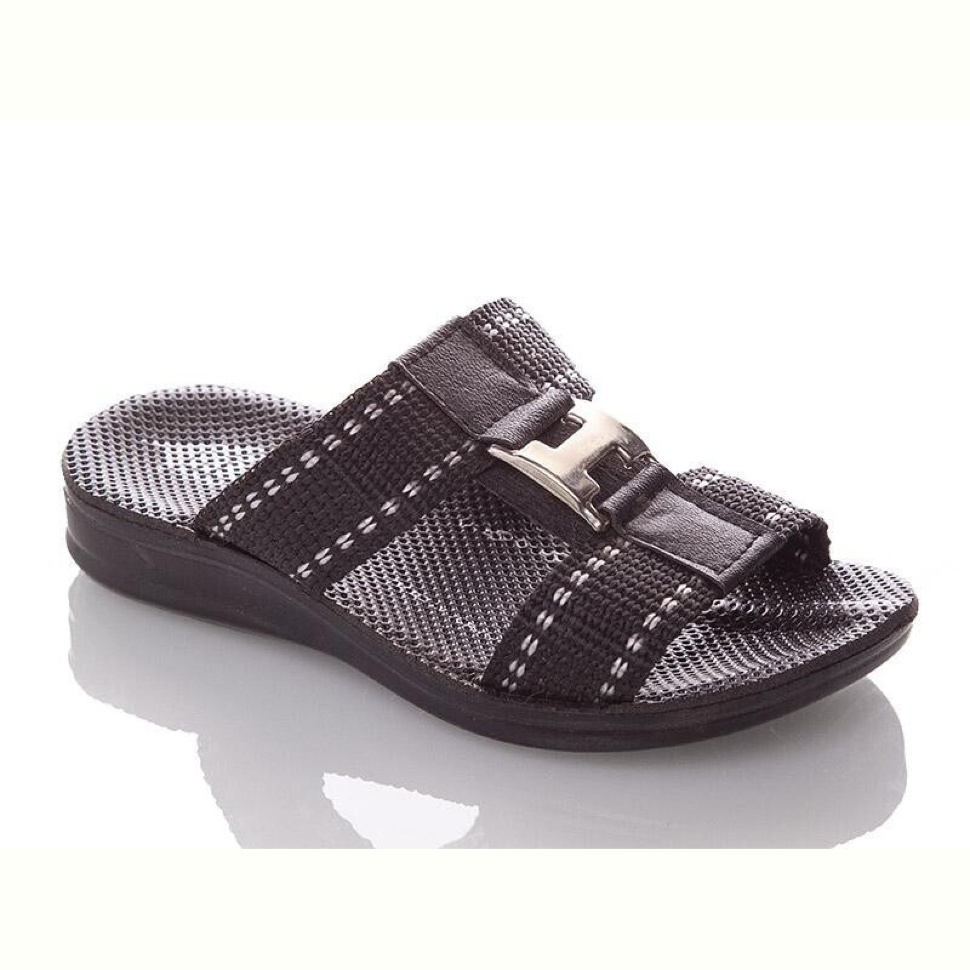 Шлепки DeMur K26-H black-white (24-30)