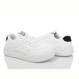 Кроссовки Violeta 149-55 white-black