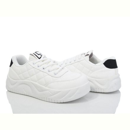 Кроссовки Violeta 149-55 white-black