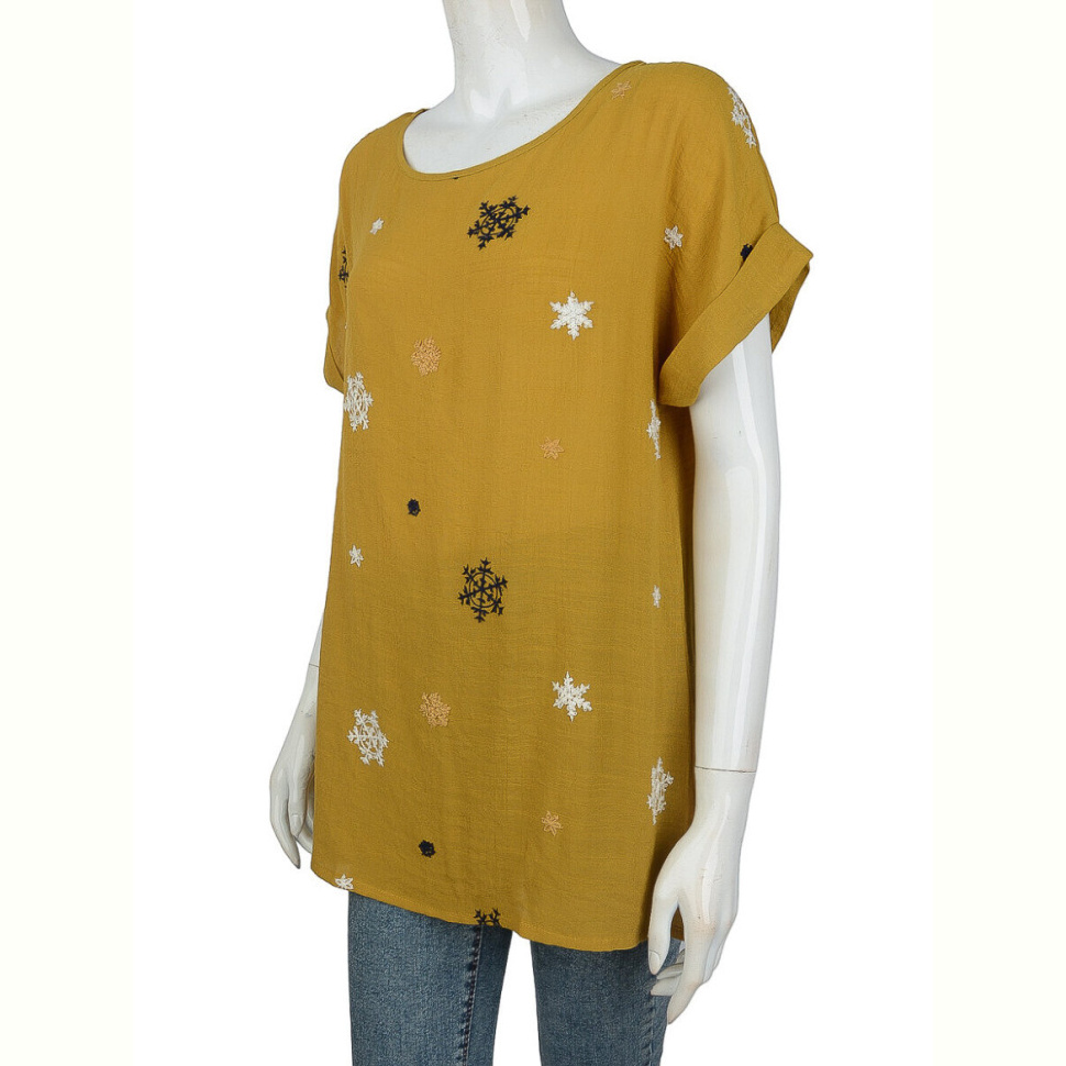 Блузка Obuvok 703 (08500) yellow