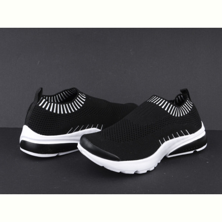 Кроссовки Violeta 24-125 black-white