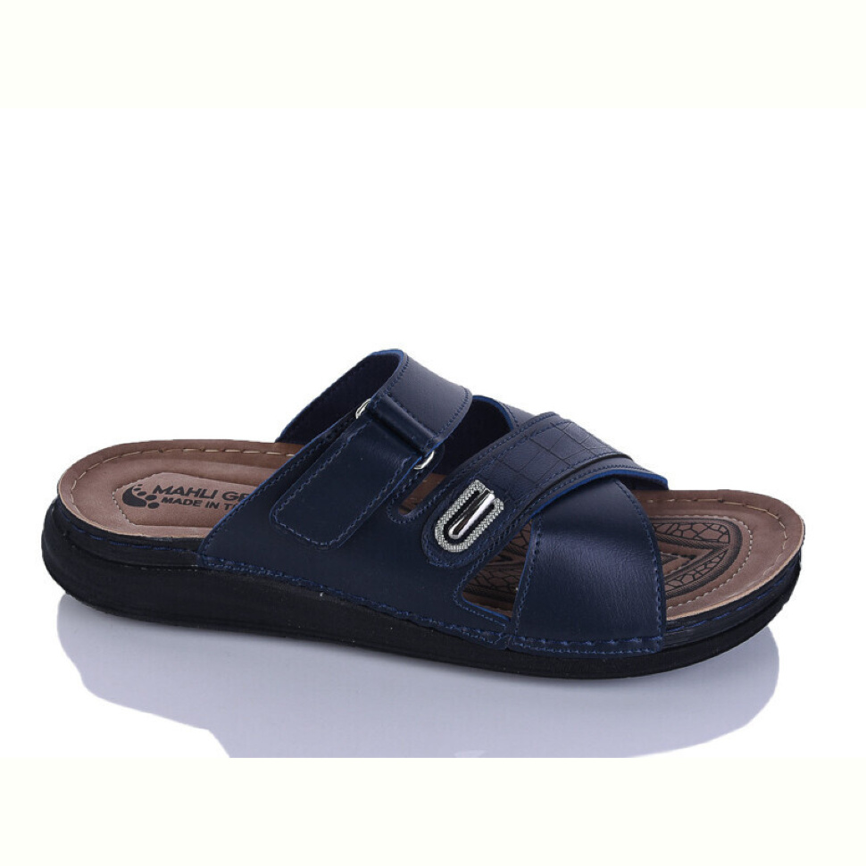 Шлепки Oscar 01-15 синій к.