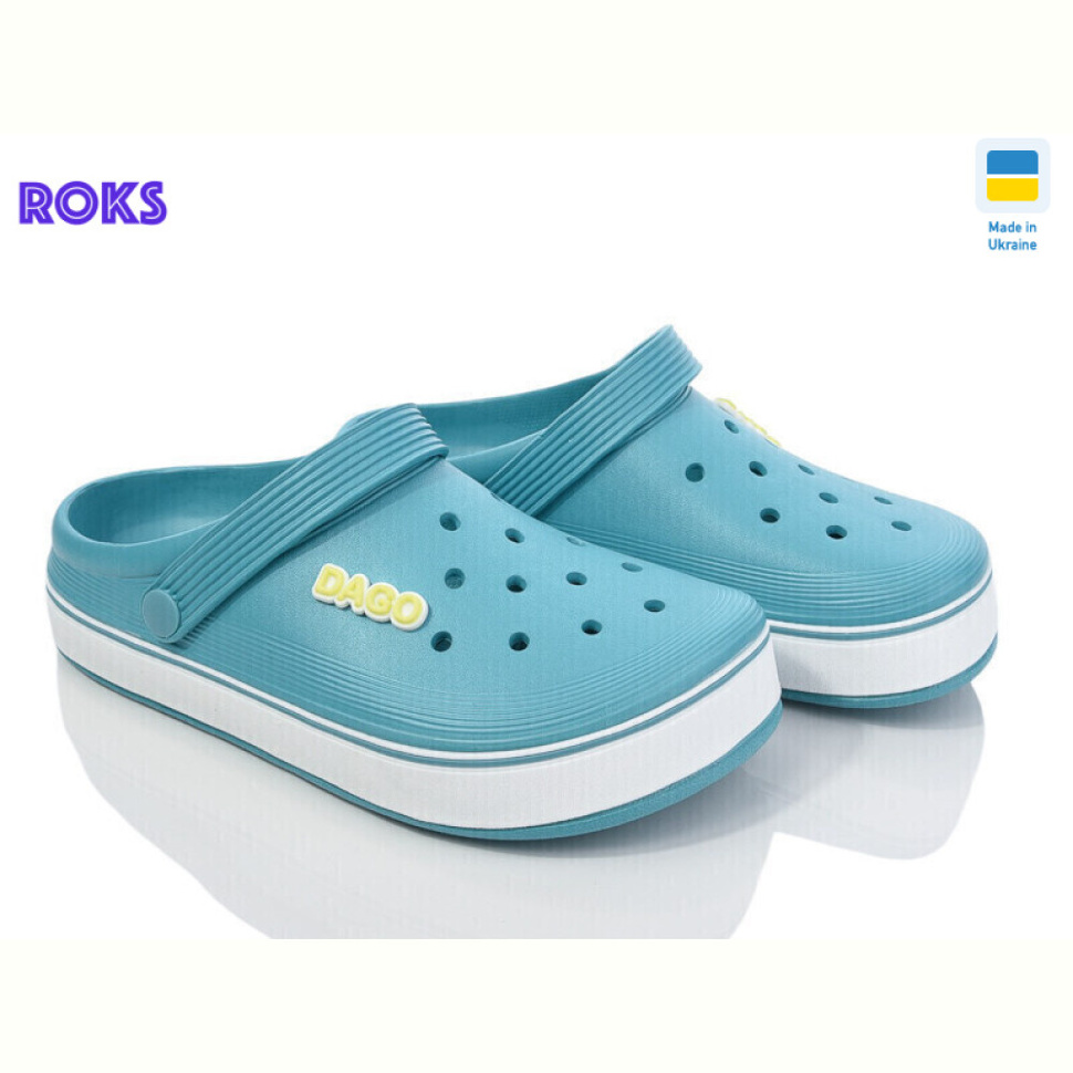 Кроксы Roks Dago 419 аква