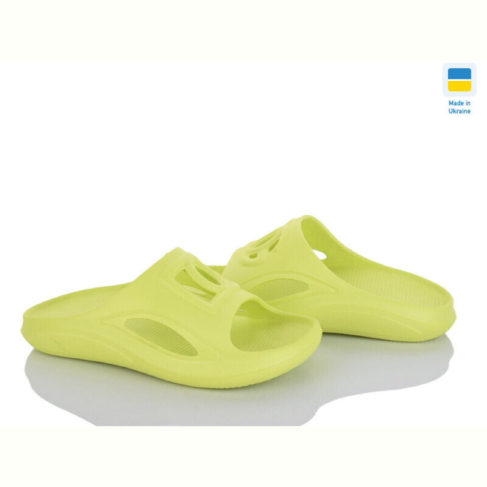 Шлепки Golden Lion 253 салатовий