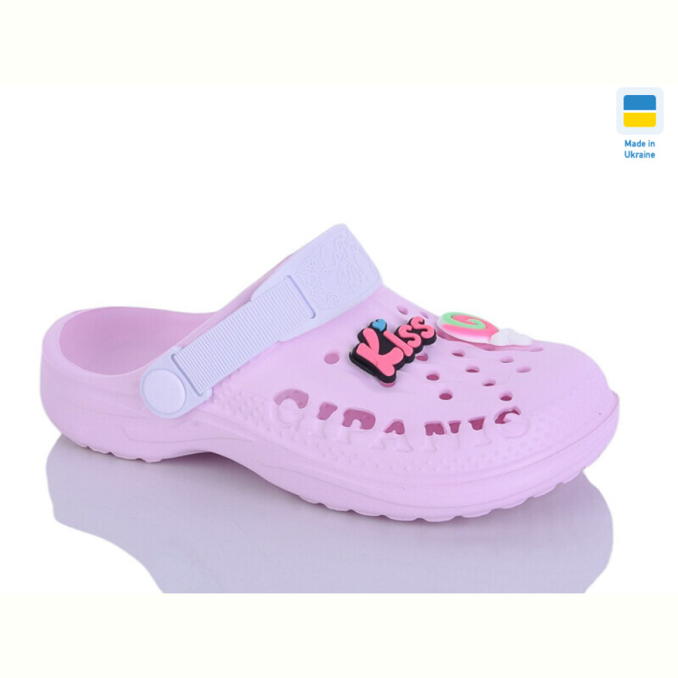 Кроксы DeMur 6009 рожевий