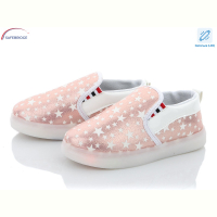 Слипоны Victoria N111-10 pink LED