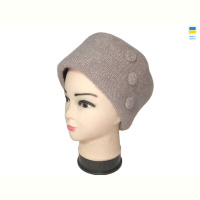 Шапка Mabi 0584 кубанка св.бежевий